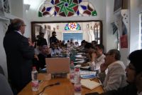 The media are briefed on the Ministry of Public Health and Population's Expanded Programme on Immunization 