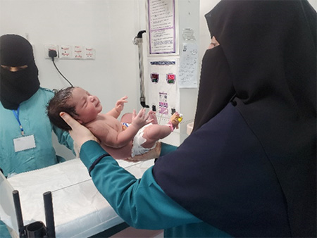 Improving health care skills to save newborn lives