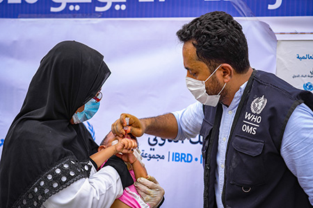 WHO concerned over increase in measles and rubella cases among children in Yemen
