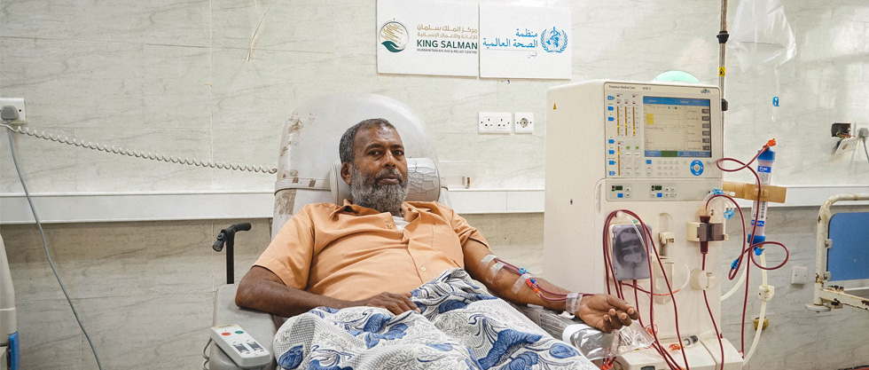 Saving lives with dialysis in Yemen