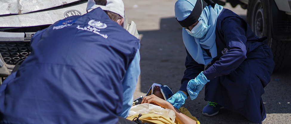 Strengthening pre-hospital trauma and emergency care services in Aden, Yemen