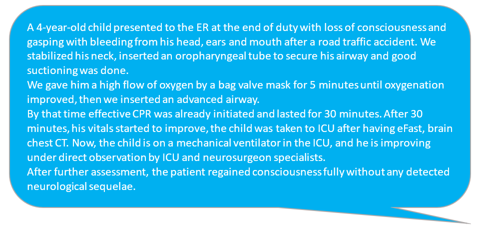 Texts from the field: life-saving impacts of basic and advanced life support training in Yemen