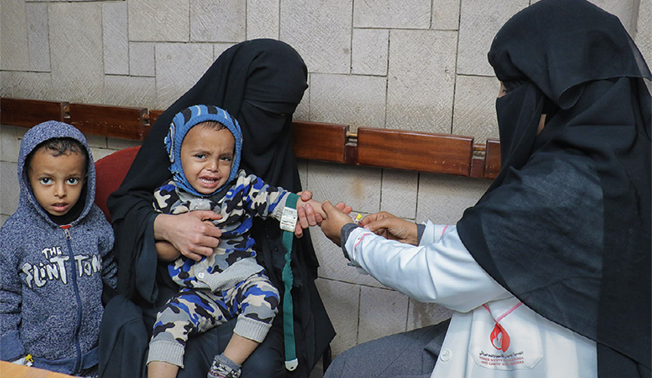WHO and IsDB in Yemen: ensuring treatment for children with genetic blood disorders