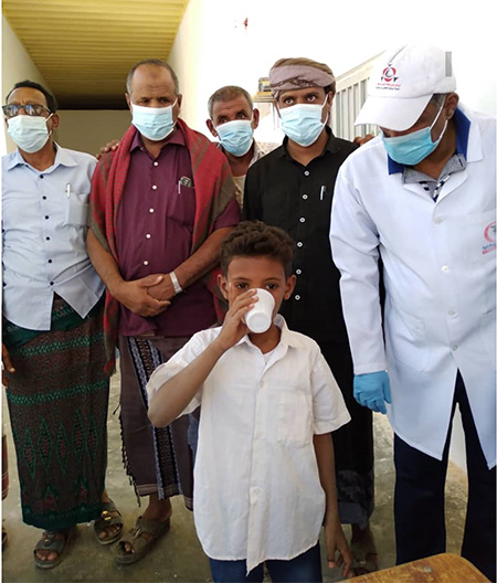 Amid the conflict in Yemen, mass campaigns to end the threat of tropical diseases continue