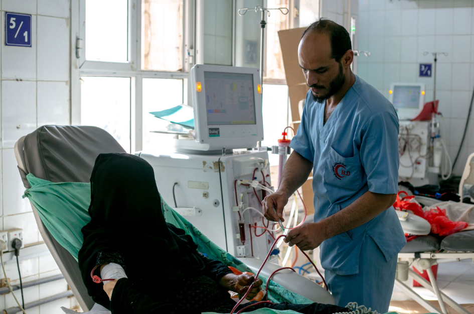 A trip for life: sustaining life-saving health services in priority governorates of Yemen