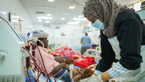WHO and KSrelief join forces to preserve the health system in Yemen