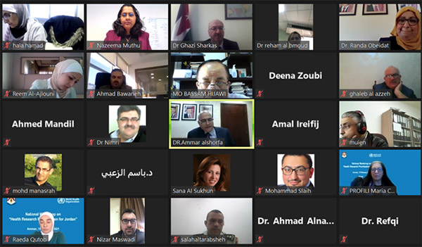 Prioritizing health research in Jordan