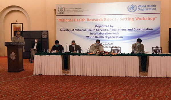 Prioritizing health research in Pakistan 