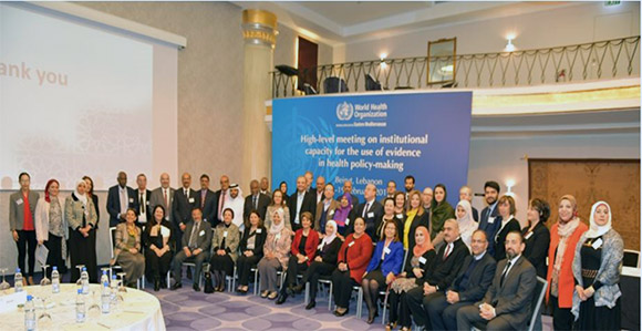 High-level meeting on institutional capacity for the use of evidence in health policy-making