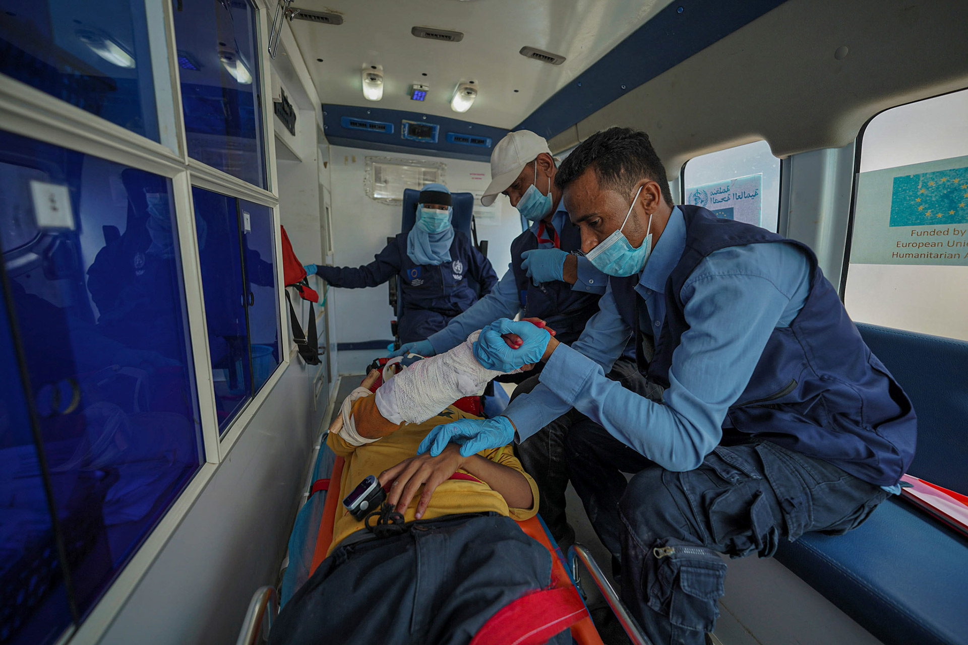 WHO strengthens trauma and nutrition care in Yemen’s high-risk districts with support from ECHO