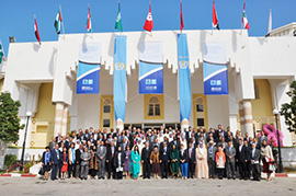 Participants at the Sixty-first session of the Regional Committee gathered in a group photo at the beginning of the first working session