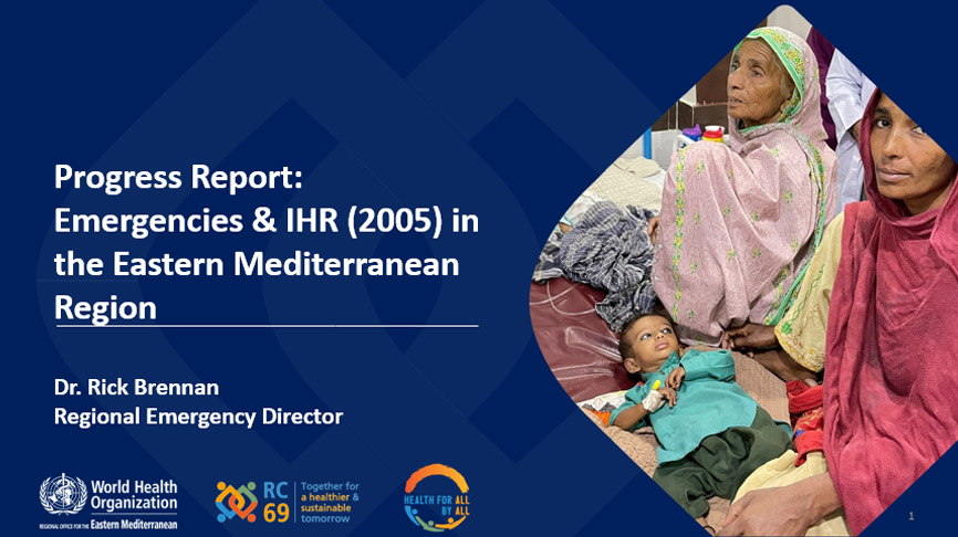 Emergencies & IHR (2005) in the Eastern Mediterranean Region