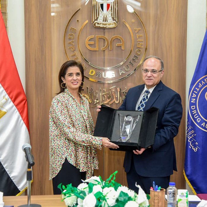 WHO Regional Director concludes an official visit to Egypt to promote health cooperation
