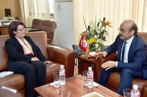 Regional Director’s meets with Her Excellency Minister of Health, Tunisia