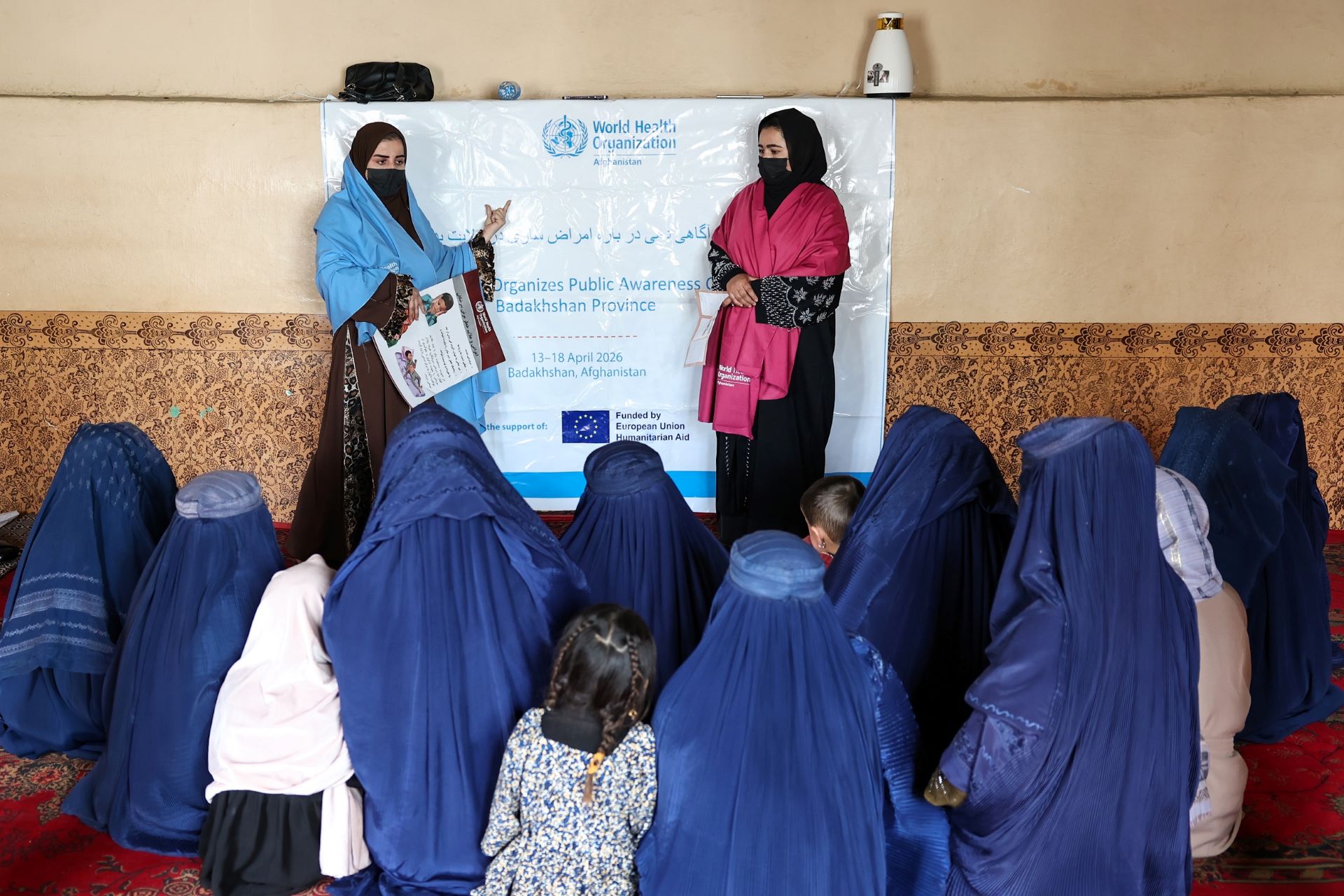 WHO and partners support community-based disease prevention efforts in Afghanistan’s Badakhshan province Photo credit: WHO Afghanistan