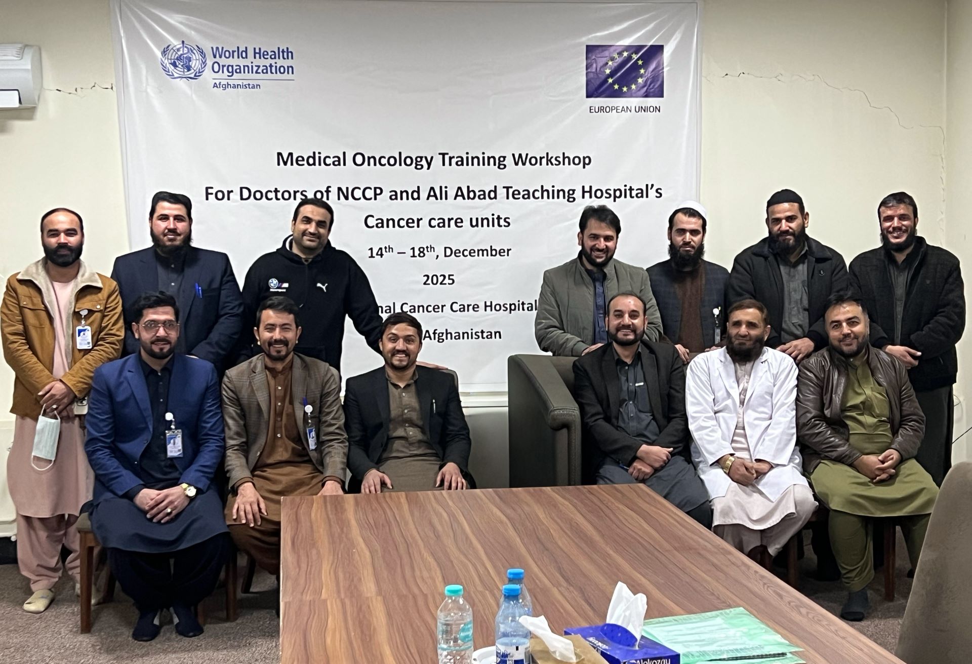 WHO supports stronger cancer and palliative care in Afghanistan