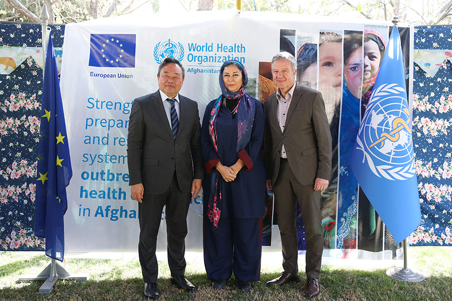 The EU and WHO collaborate to strengthen preparedness and response systems for outbreaks and health emergencies in Afghanistan. Photo credit: WHO/Z. Safari