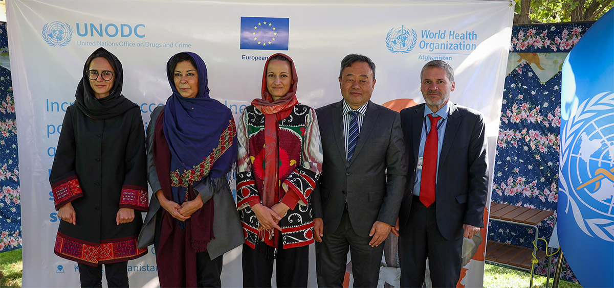 The EU extends its support to WHO and UNODC to further advance mental health and drug use disorder services delivery in Afghanistan. Photo credit: WHO/A. Karar