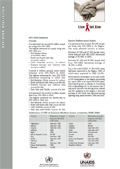 Image of the World AIDS Day 2003 fact sheet