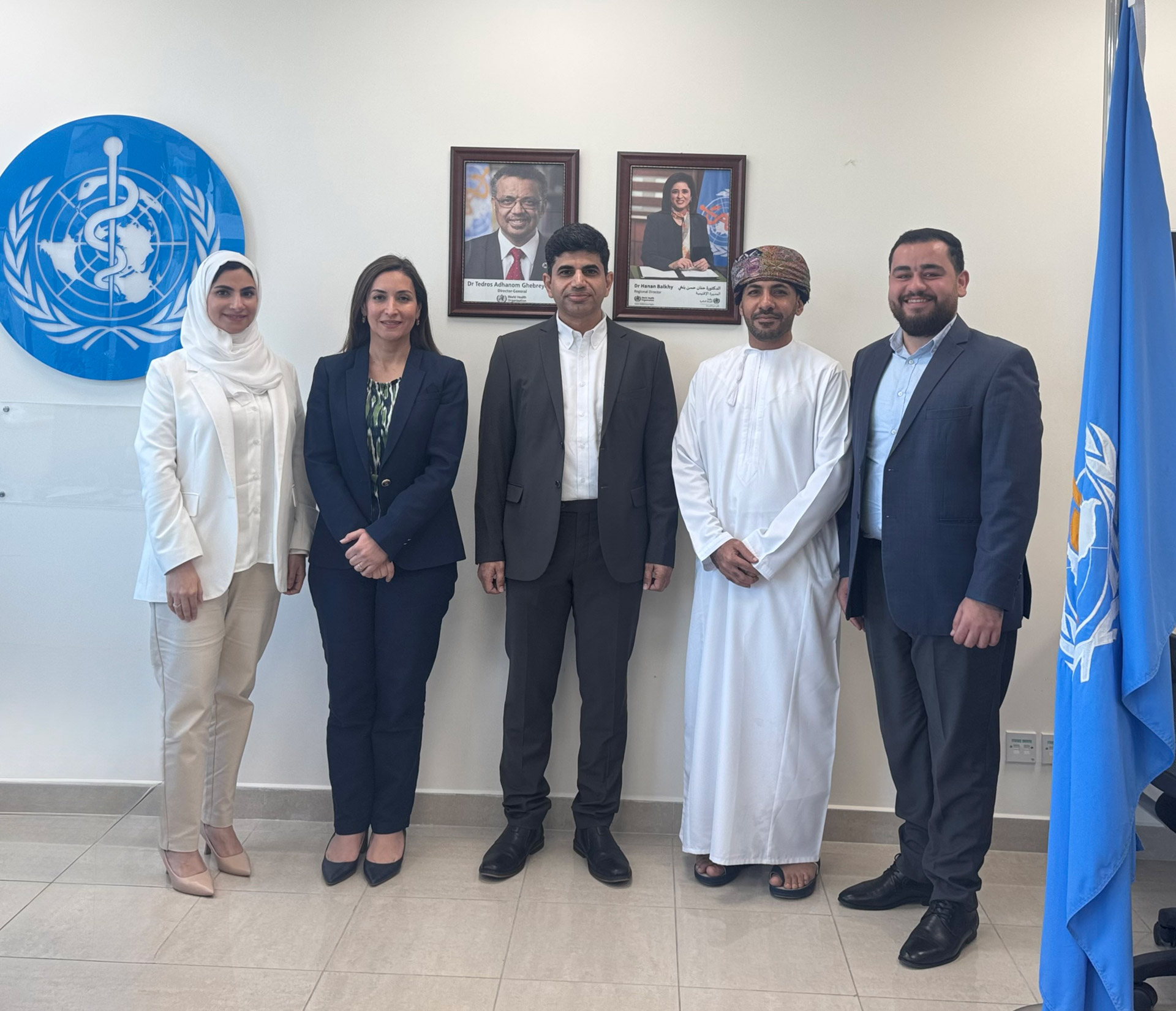 WHO and CEHA strengthen collaboration with Oman’s Nama Water Services Company to advance water and sanitation safety
