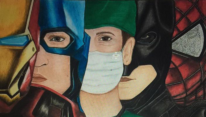 WHO EMRO | Children's art competition on COVID-19 | COVID-19 | Health topics