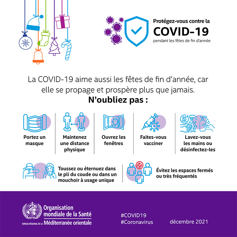 COVID-19 end year message - social media card 3 - French
