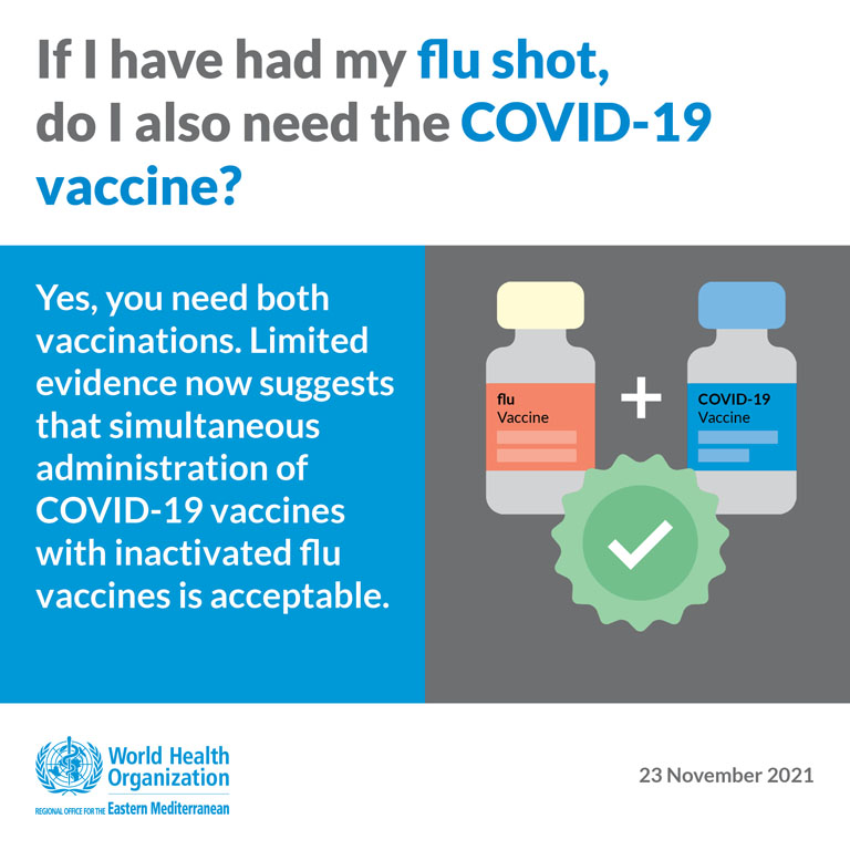 COVID-19 vs influenza media card - 3 - English