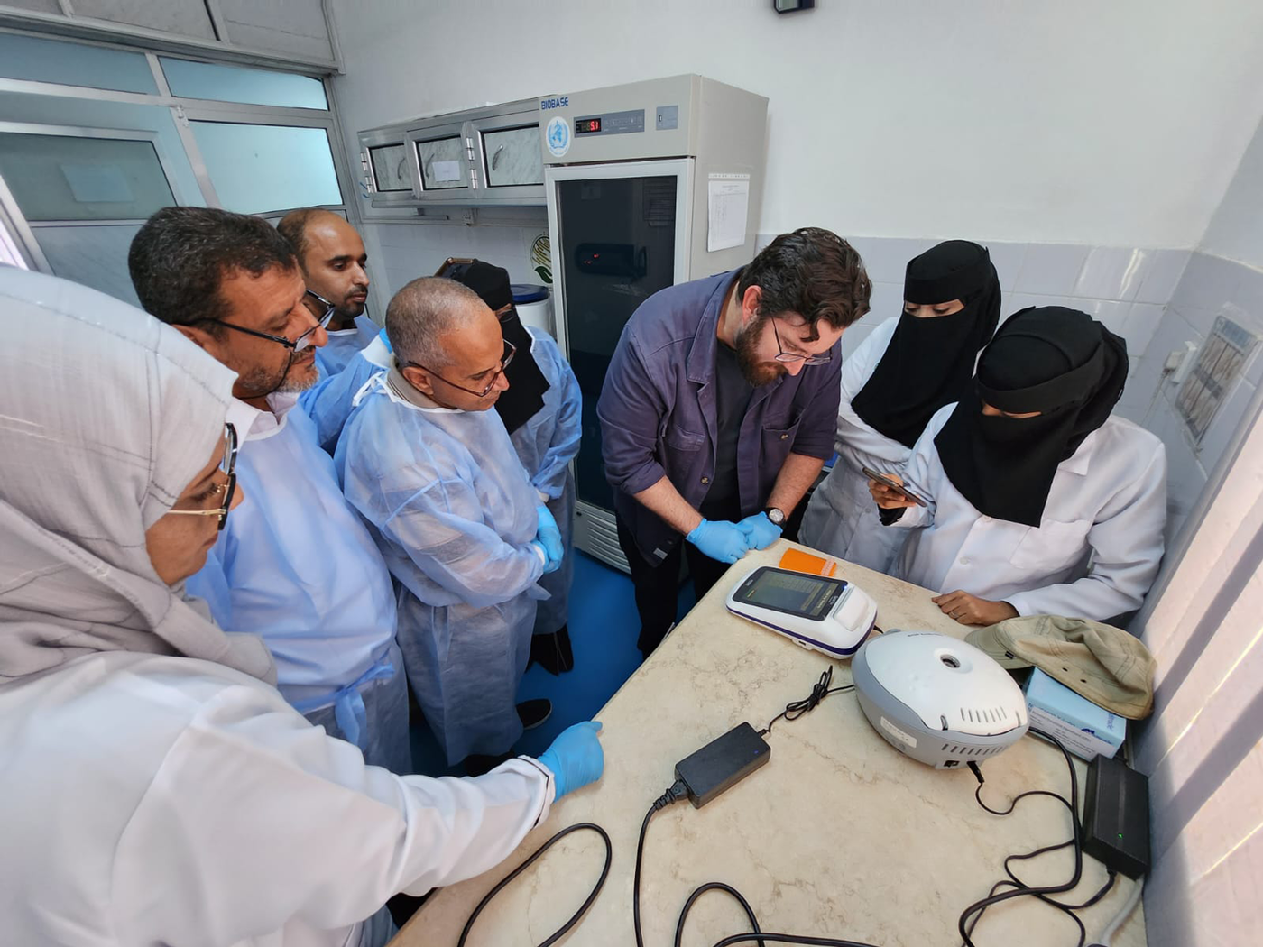 WHO builds surveillance and laboratory capacity on high-threat pathogens and genomic sequencing in Yemen