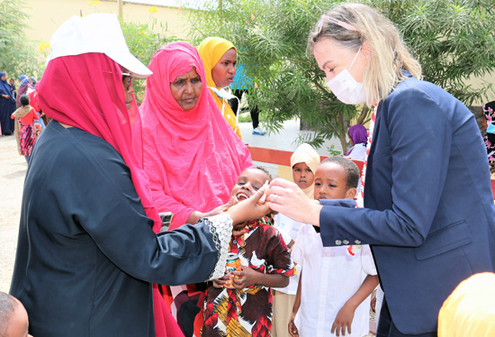 Djibouti lance une campagne nationale de vaccination contre la poliomyélite