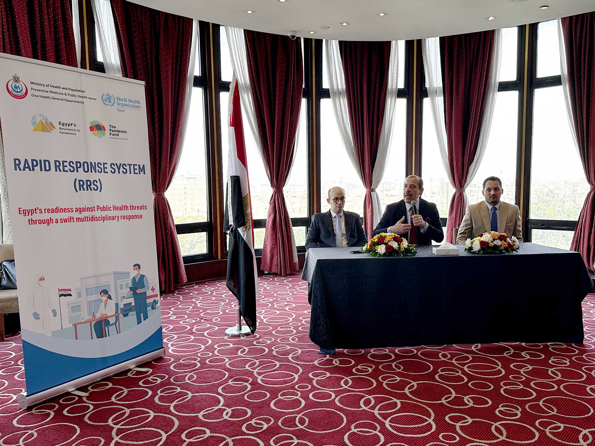 Strengthening rapid response capacities in Egypt