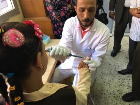 تقييم الحملة الوطنية الثانية لمكافحة الديدان الطفيلية المنقولة بالتربة في مصر 