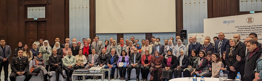Technical workshop on Egypt’s national programme for guideline development and adaptation  – February 2023