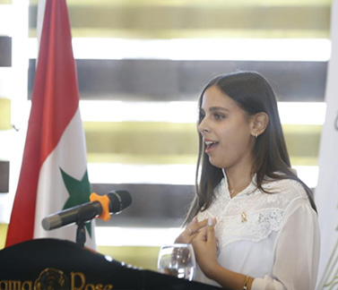 Childhood cancer survivor from Syria, Maya, 22 years old. Childhood cancer survivor from Syria, Maya, 22 years old.