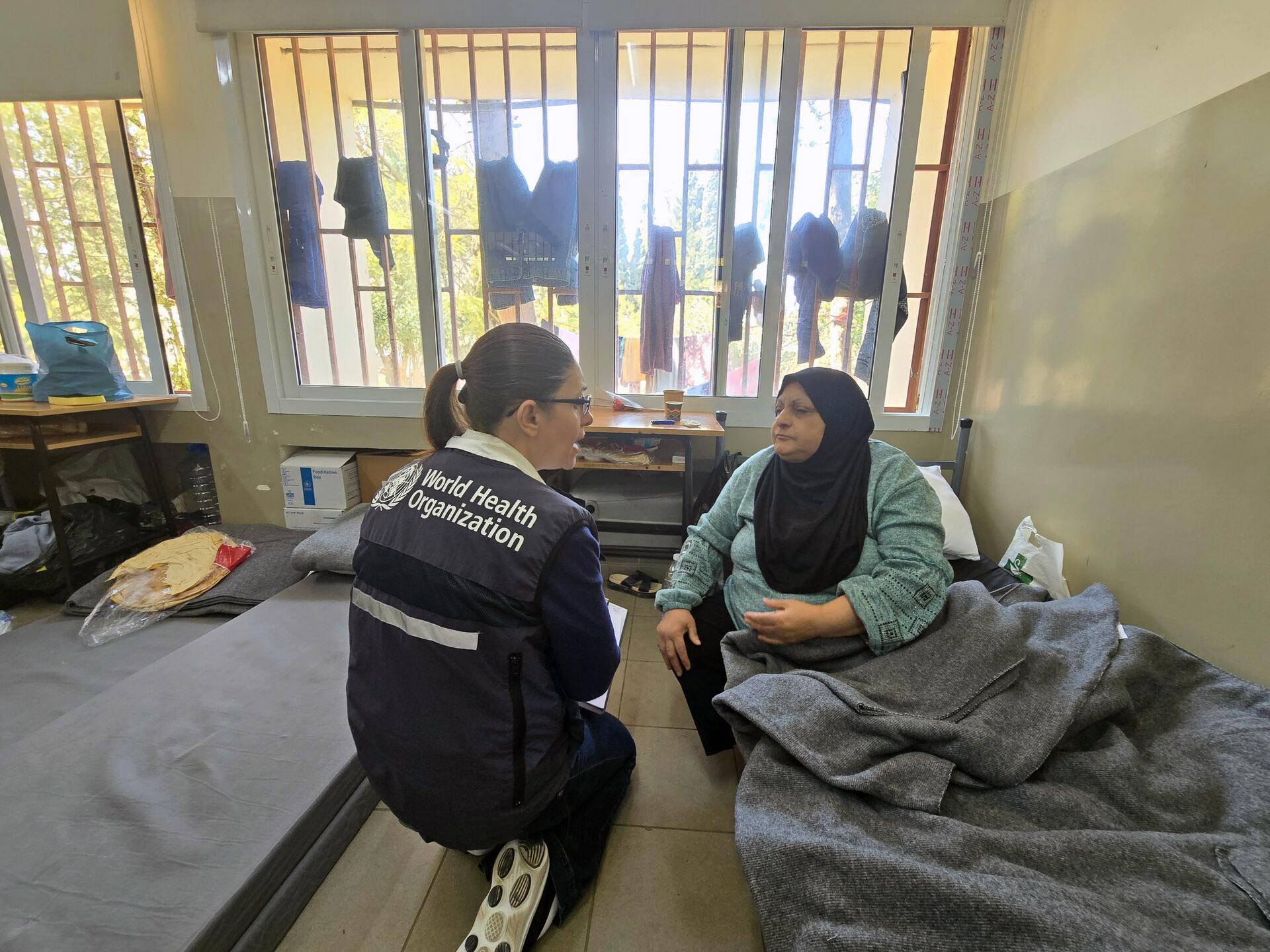 Joint UN mission assesses urgent needs at Siblin Vocational Training Center shelter in Lebanon