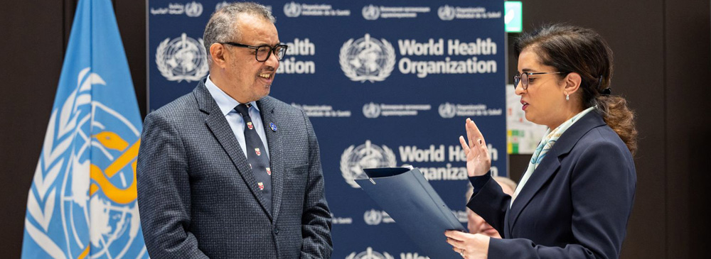 Dr Hanan Balkhy is appointed WHO Regional Director for the Eastern Mediterranean