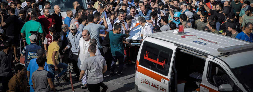 Hospitals in the Gaza Strip at a breaking point, warns WHO