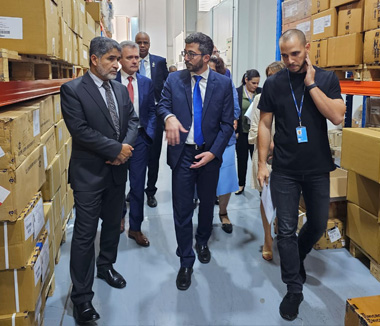 WHO Regional Director Dr Ahmed Al-Mandhari concludes visit to Lebanon