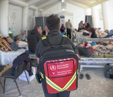 WHO appeals for protection of the health system from further attacks and degradation of its capacity