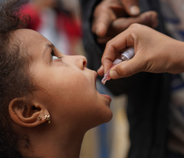 Children battle preventable childhood diseases in Yemen as immunization coverage declines