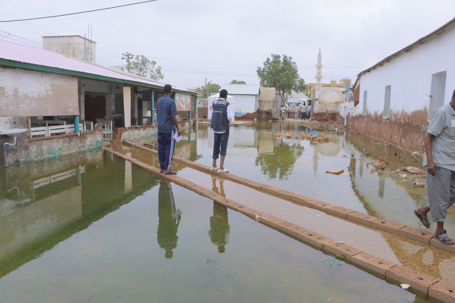 Flooding in Galkayo General Hospital Somalia