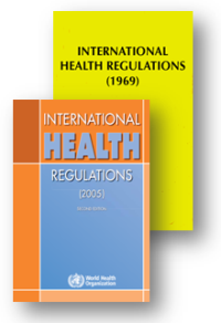 صورة مطبوعات اللوائح الصحية الدولية 1969 و 2005