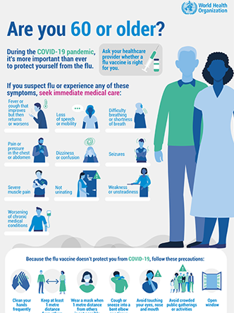 COVID-19 & flu: Are you 60 or older?