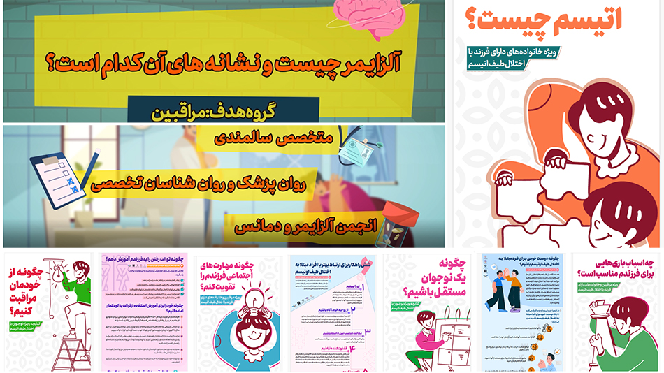 Iranian launch of self-care training packages for people with Alzheimer’s disease and autism