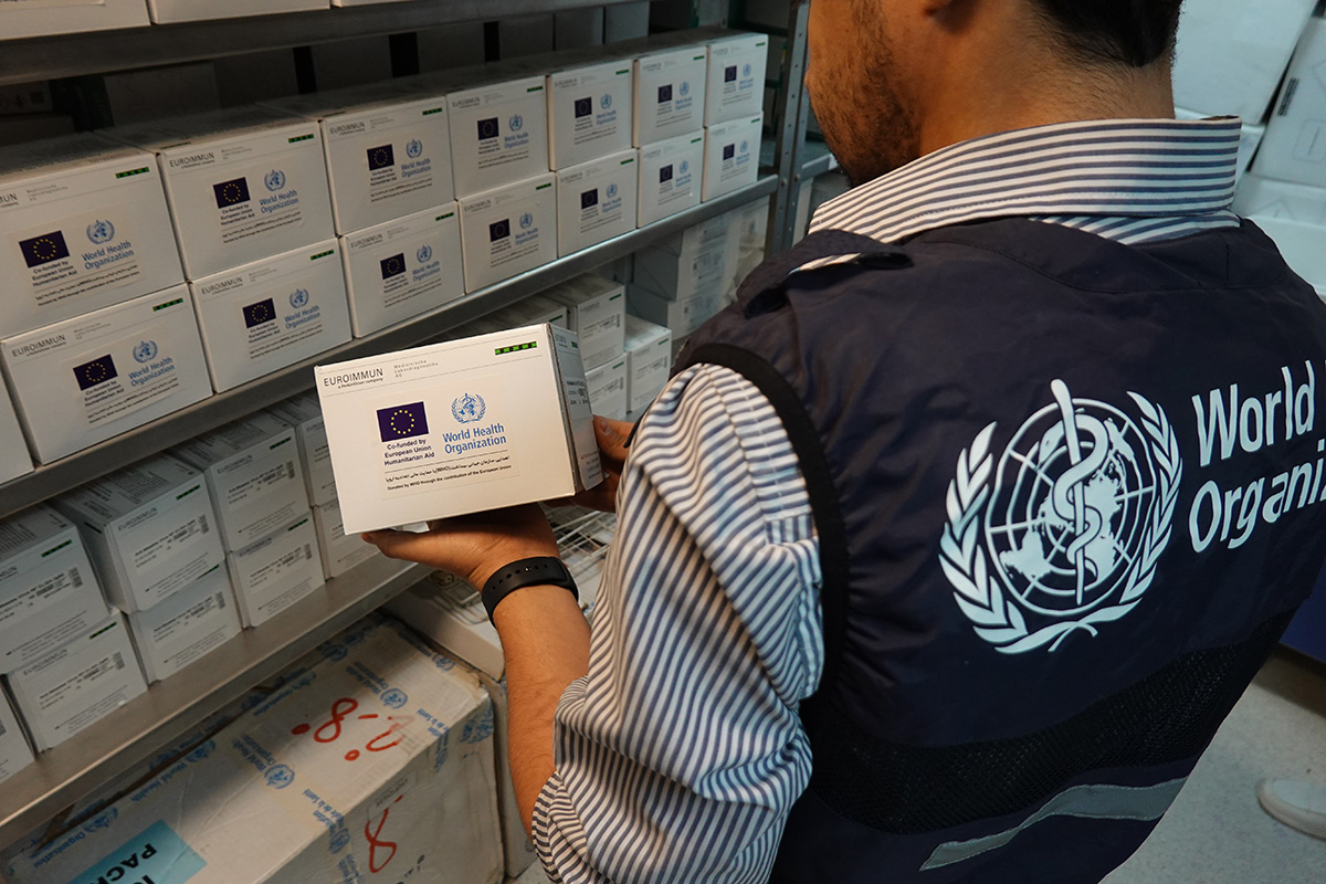 WHO and ECHO partner to strengthen measles diagnostic capacities in Islamic Republic of Iran