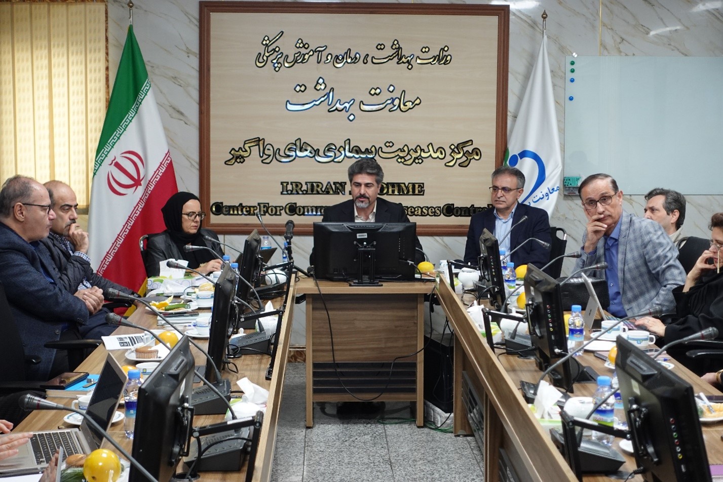 Meeting with CCDC programme managers. Photo credit: