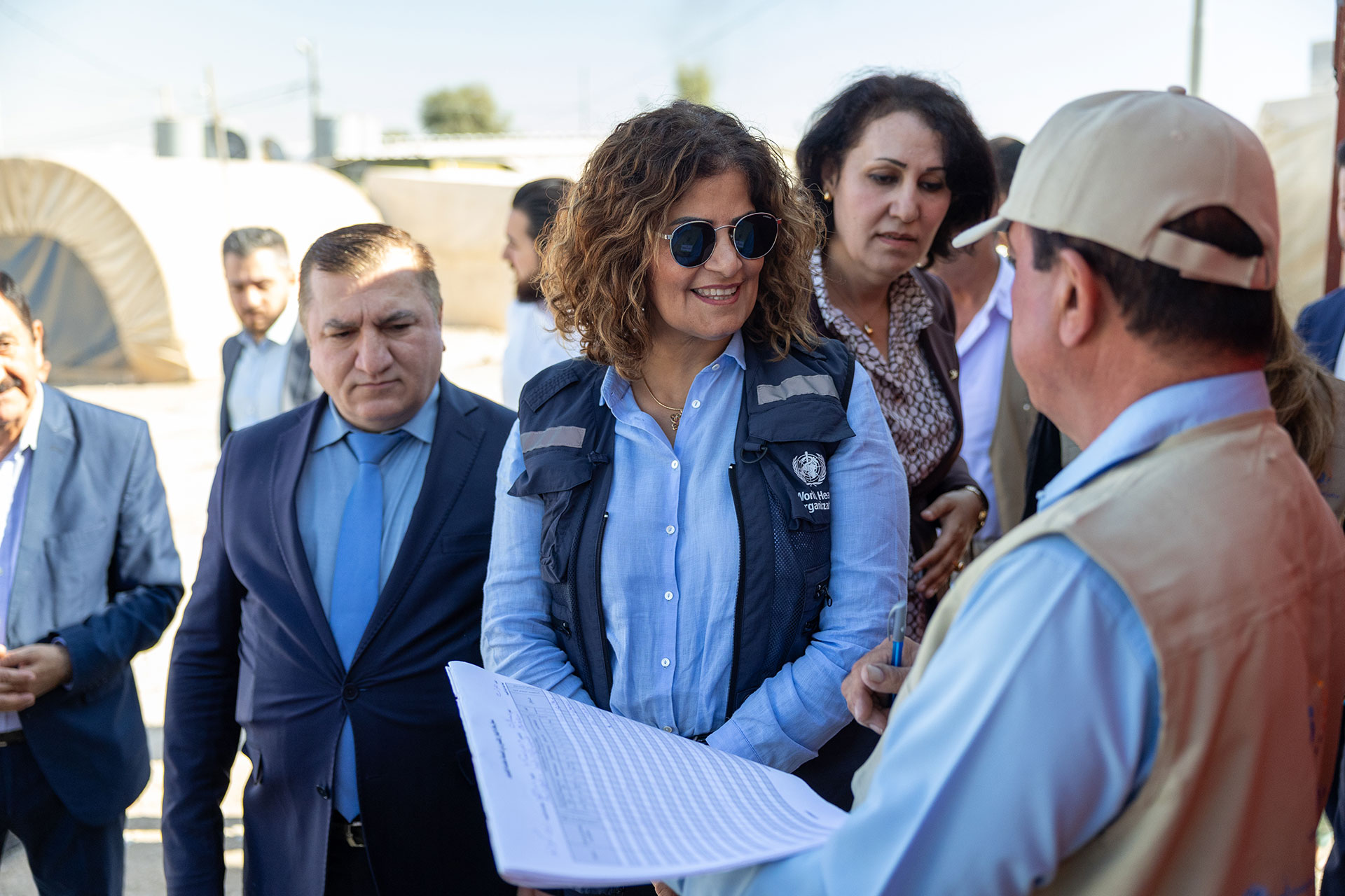 WHO continues efforts to strengthen climate-resilient, migrant-inclusive health systems in Iraq