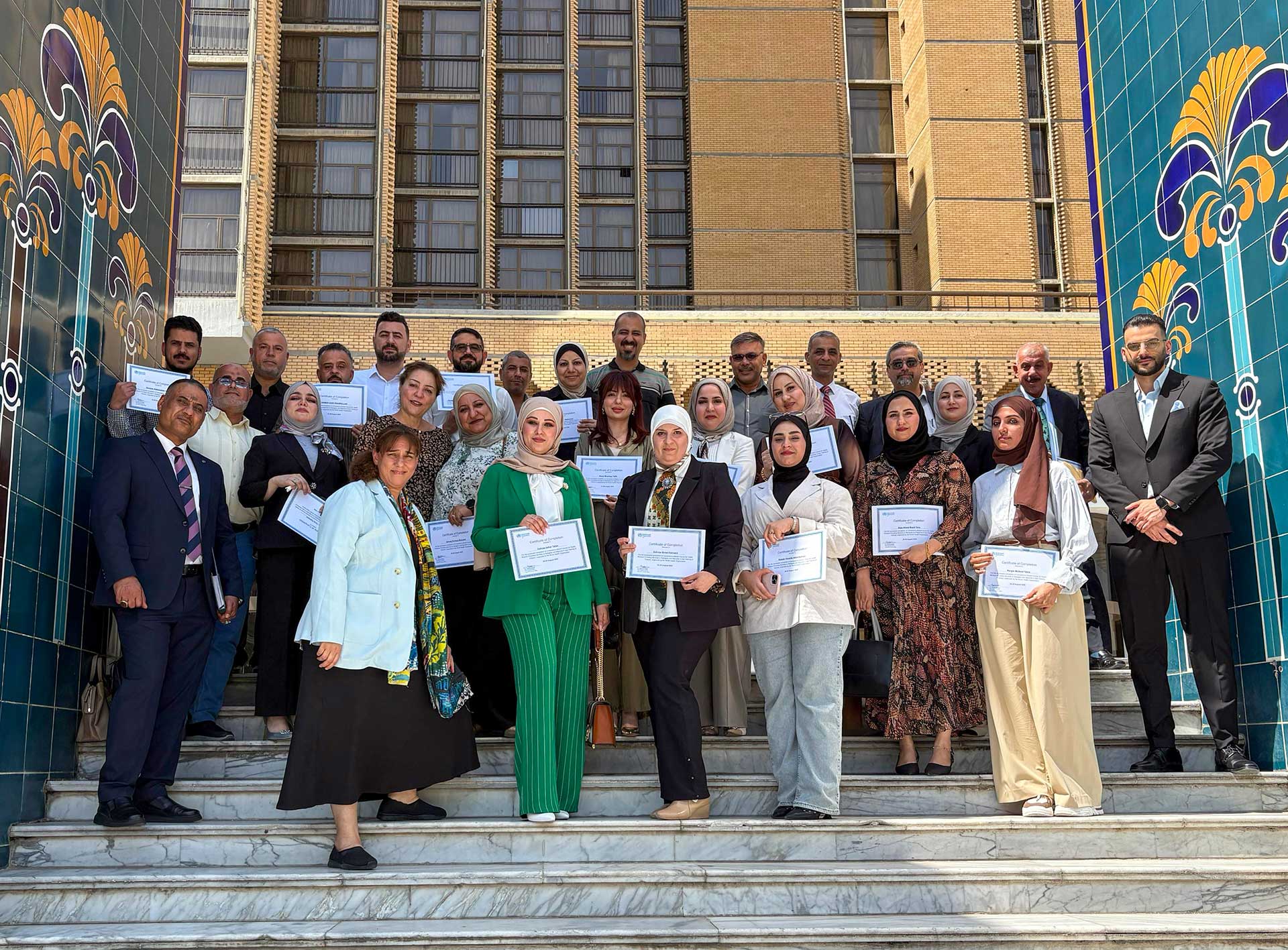 WHO organized a Training of Trainers in Baghdad on Global Competency Standards for Health Workers, equipping providers to better serve refugees and migrants affected by climate change