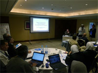 Participants at the strategic planning meeting held recently in Amman, Jordan. 