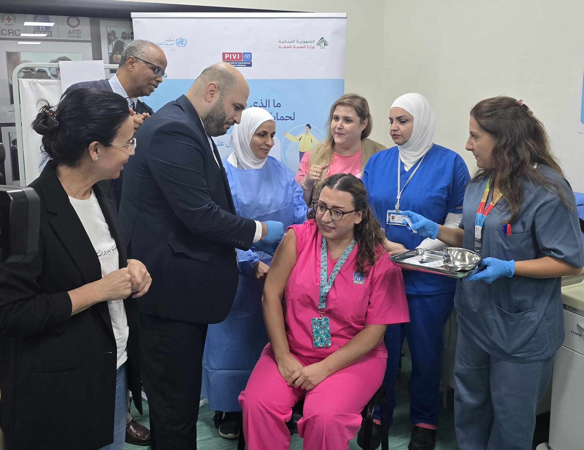Lebanon launches its 2025 influenza vaccination campaign at Rafik Hariri University Hospital 