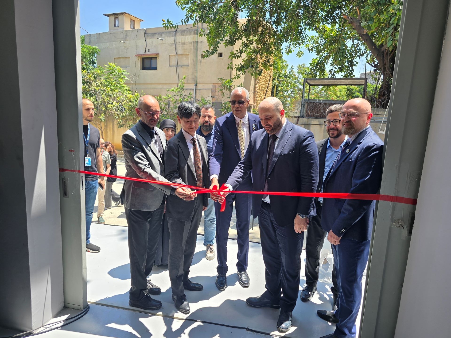 WHO Lebanon, the Ministry of Public Health and the Government of Japan mark the successful upgrade of the Karantina medical supplies warehouse